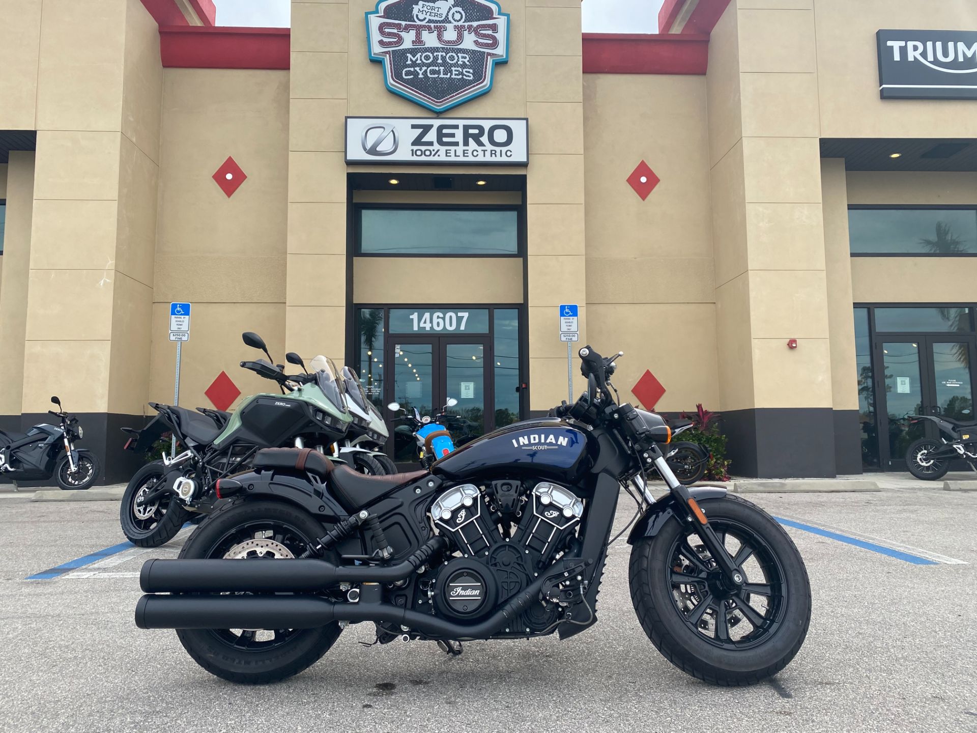 2021 Indian Motorcycle Scout® Bobber ABS Icon in Fort Myers, Florida - Photo 1