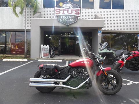 2022 Indian Motorcycle Scout® Bobber Sixty ABS in Fort Lauderdale, Florida - Photo 1
