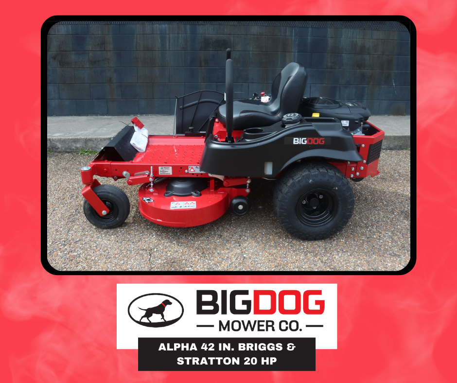 2023 Big Dog Mowers Alpha 42 in. Briggs & Stratton 20 hp in West Monroe, Louisiana - Photo 1
