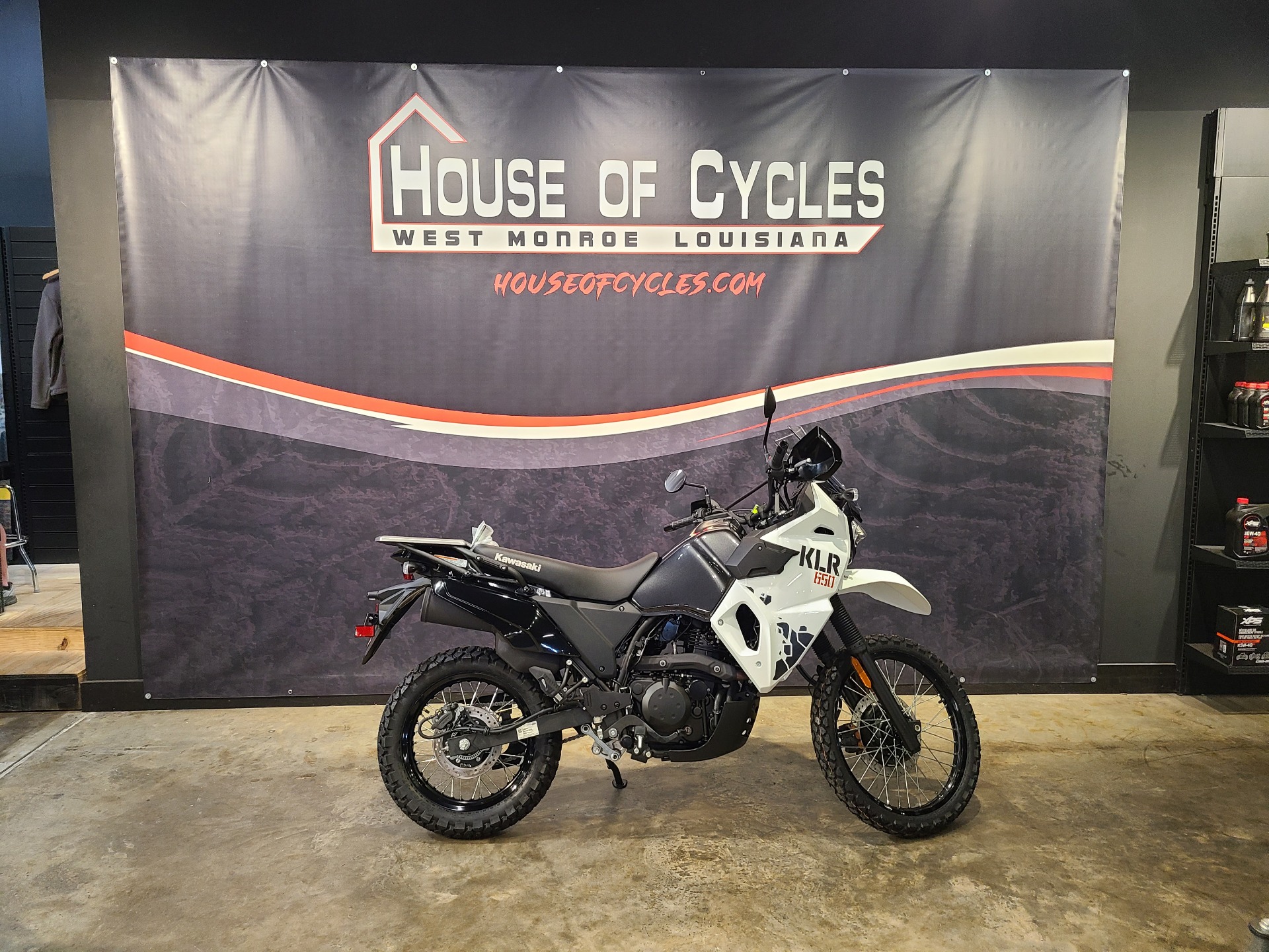 2024 Kawasaki KLR 650 ABS in West Monroe, Louisiana - Photo 1