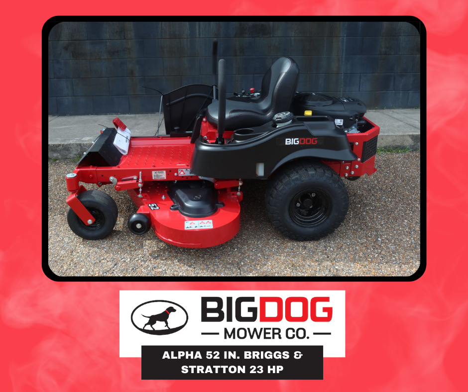 2023 Big Dog Mowers Alpha 52 in. Briggs & Stratton 23 hp in West Monroe, Louisiana - Photo 1
