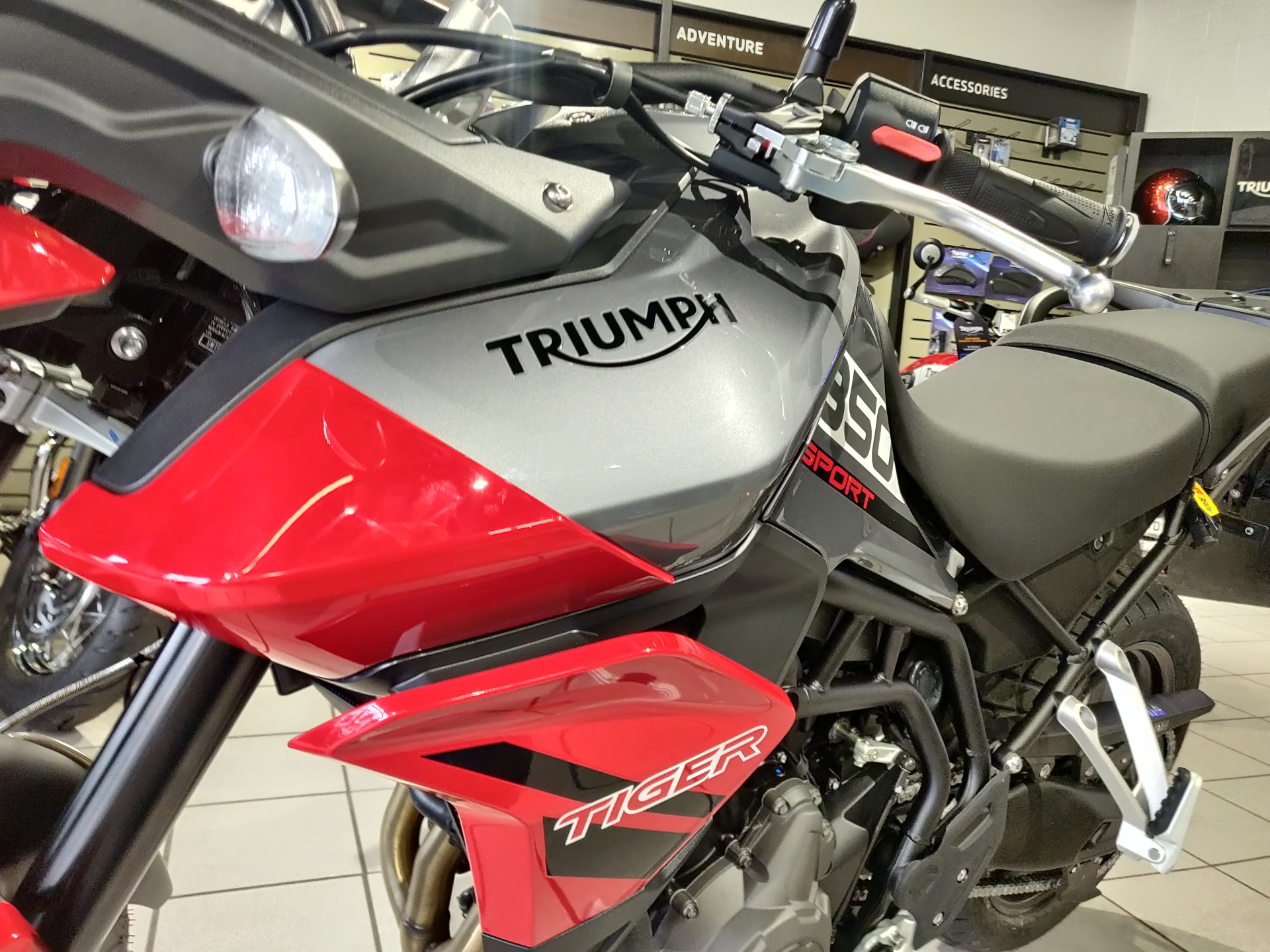 triumph tiger 850 sport accessories