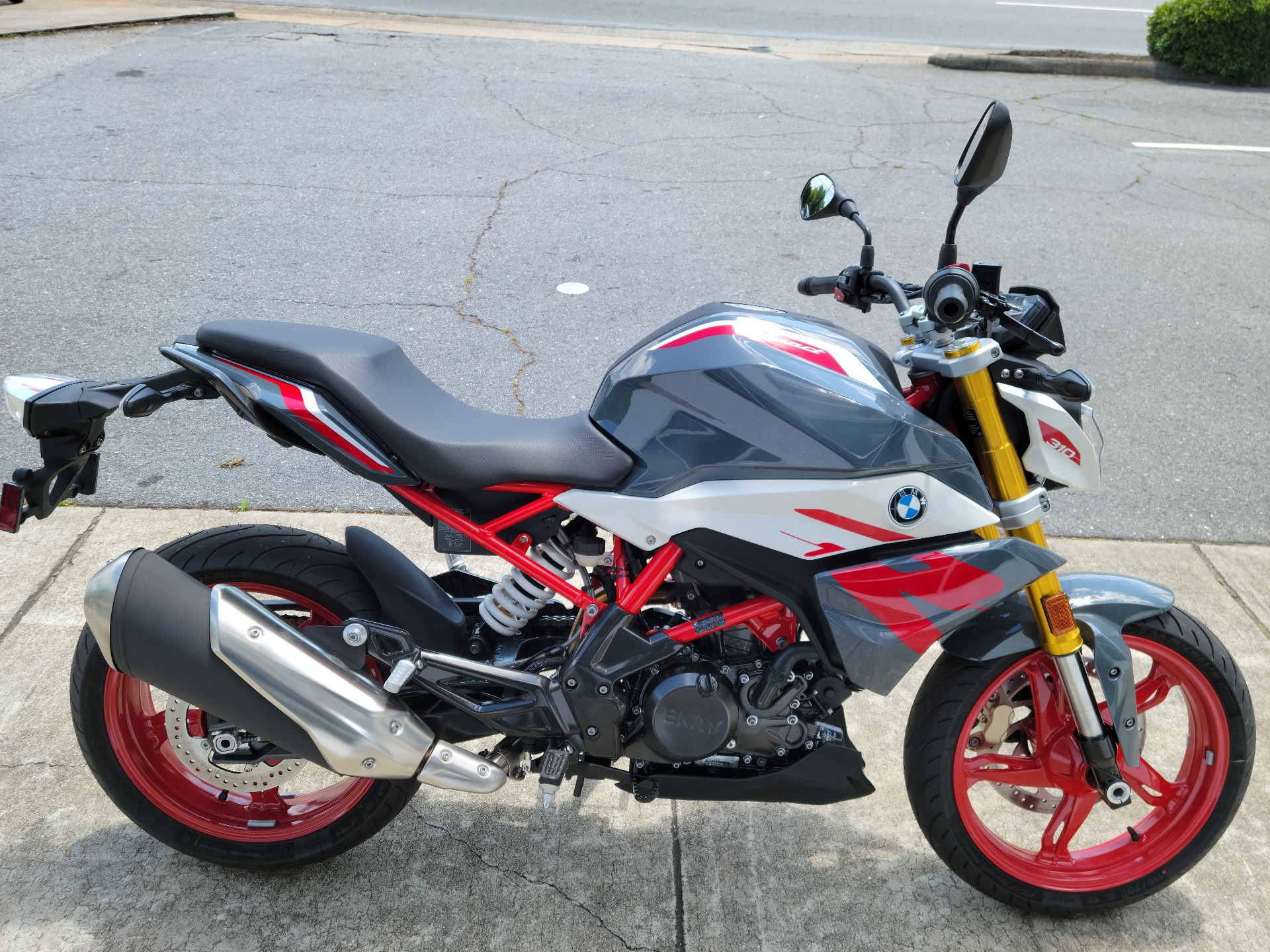 New 21 Bmw G 310 R Sport Style Limestone Metallic Motorcycles In Greenville Sc