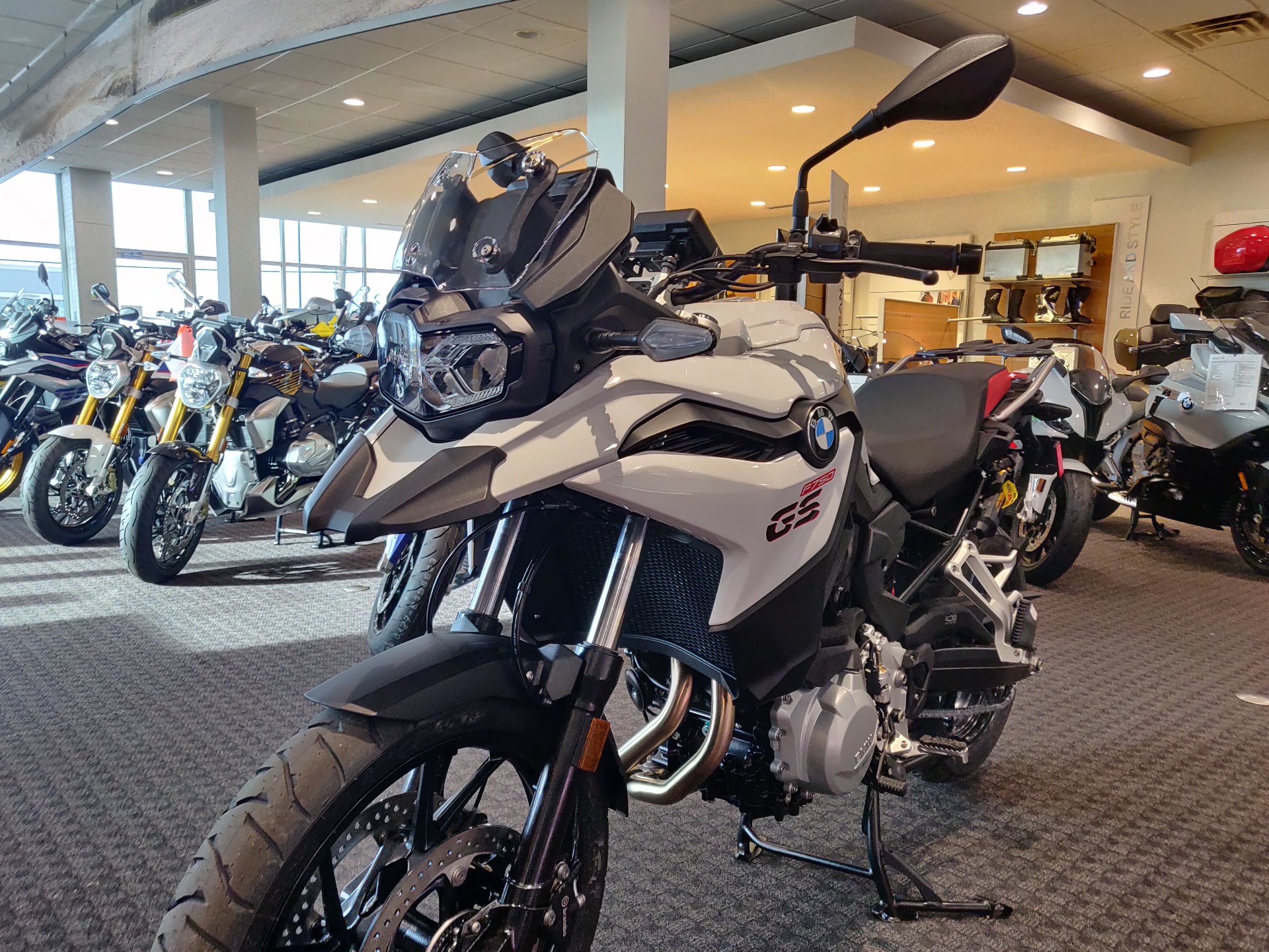 New 2021 BMW F 750 GS Light White Motorcycles in 