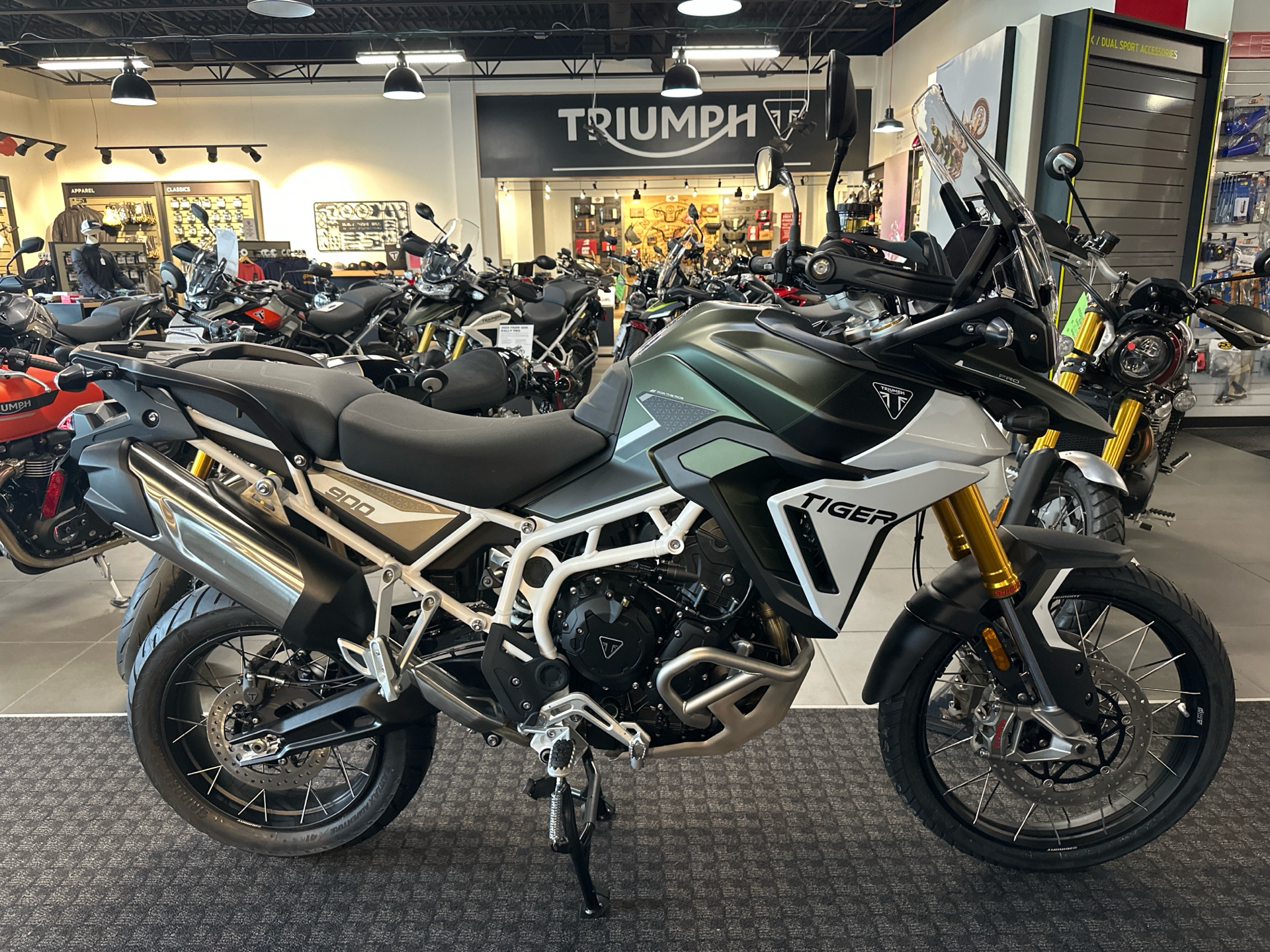 2024 Triumph Tiger 900 Rally Pro in Salem, Virginia - Photo 1