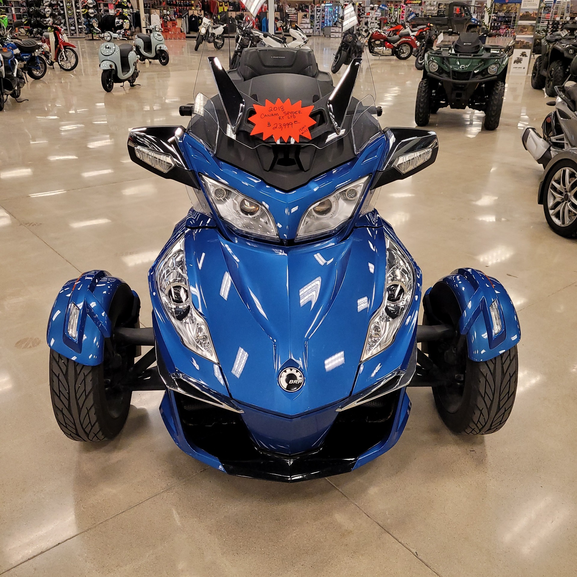 2018 Can-Am Spyder RT Limited in Middletown, Ohio - Photo 1