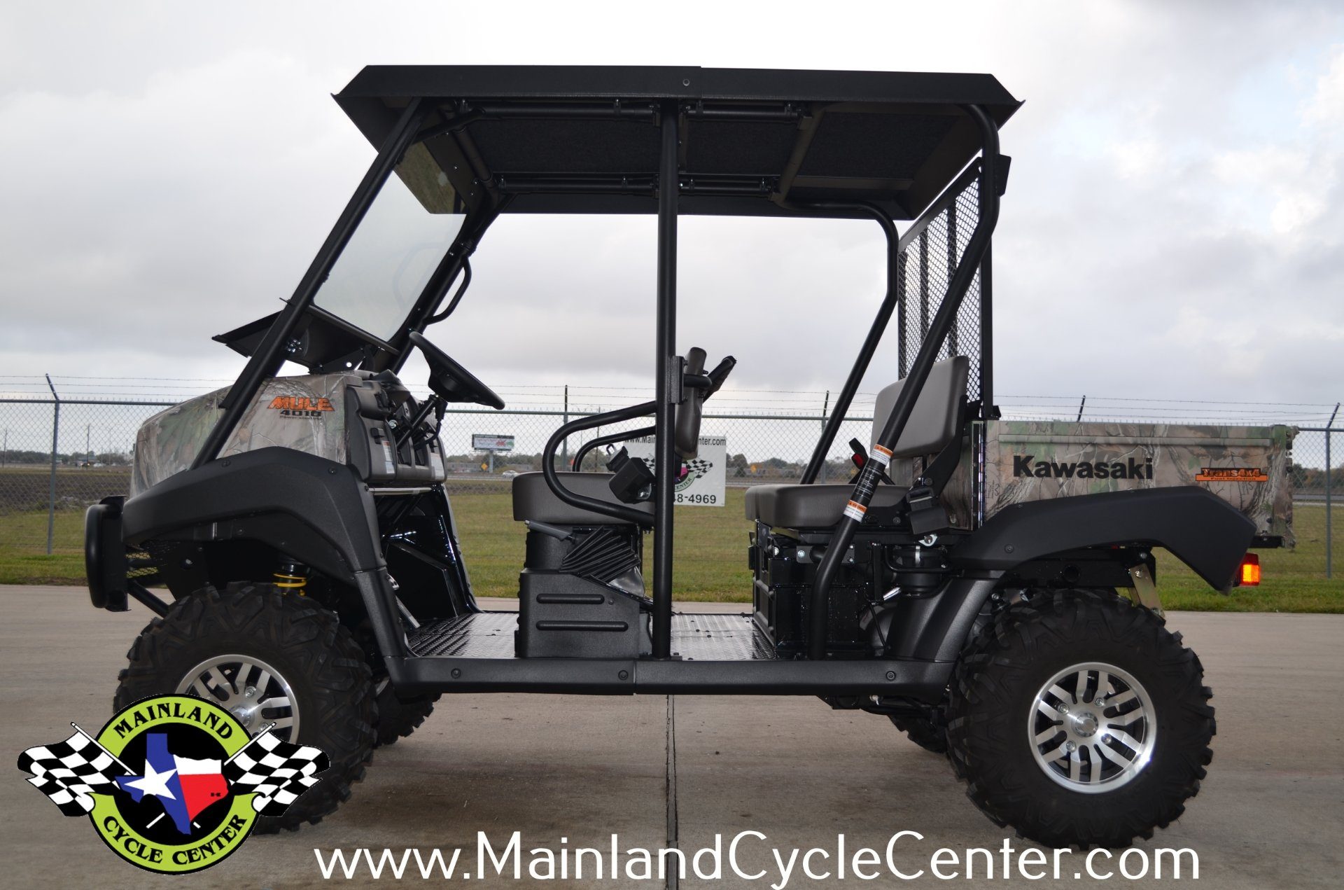 2016 Kawasaki Mule 4010 Trans4x4 Camo in La Marque, Texas - Photo 5
