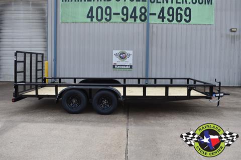 2022 Top Hat 83 X 18 MP Tandem Axle Spring Assist Ramp Gate in La Marque, Texas - Photo 1