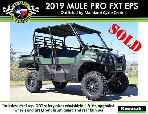 2019 Kawasaki Mule PRO-FXT EPS in La Marque, Texas - Photo 1