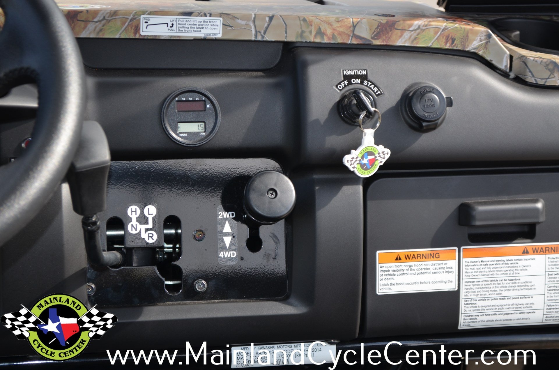 2014 Kawasaki Mule™ 4010 Trans4x4® Camo in La Marque, Texas - Photo 14