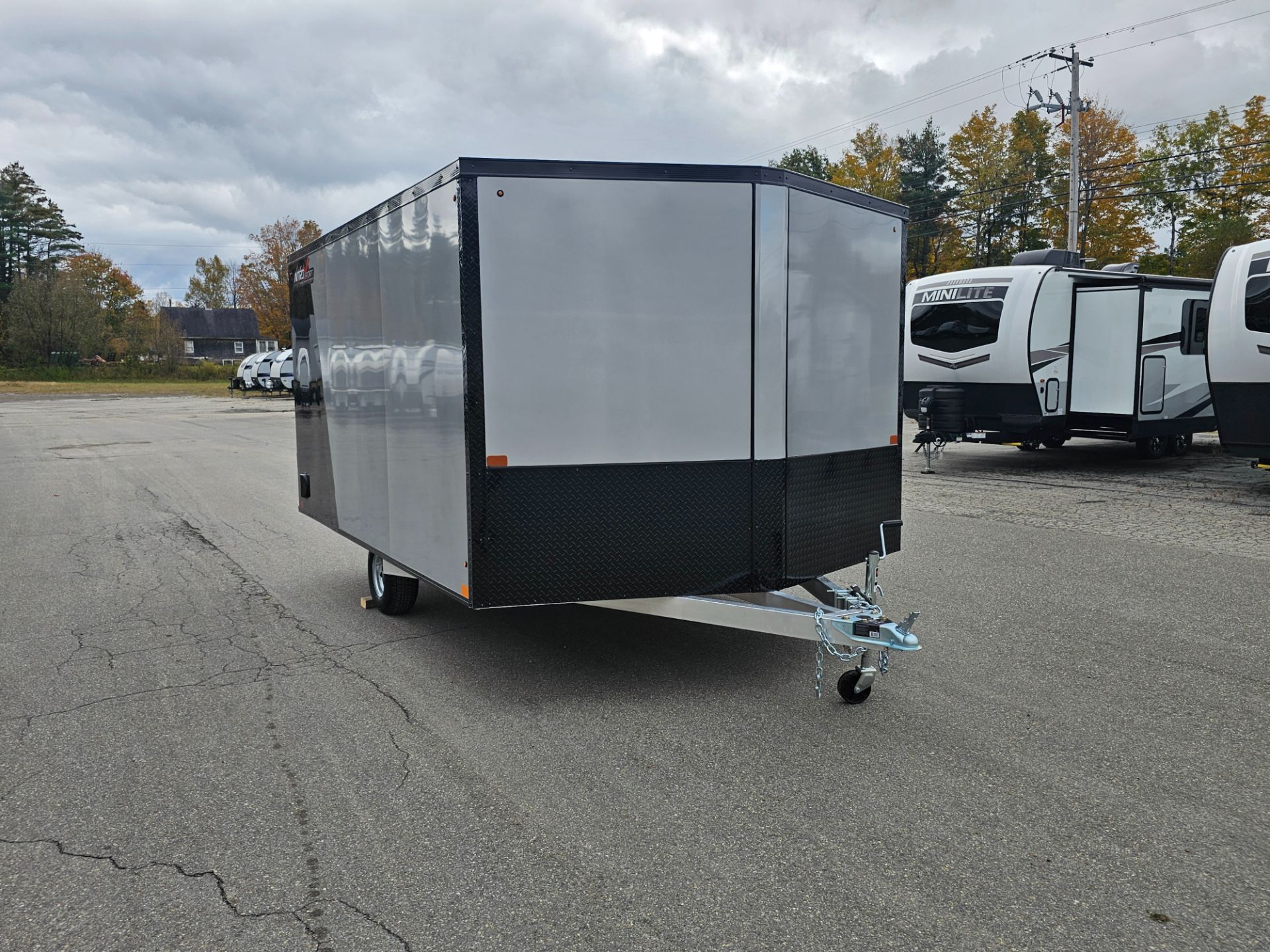 2024 Nitro X Sport Snow Trailer - Platinum Package -, Two Tone w/ Blackout in Augusta, Maine - Photo 1