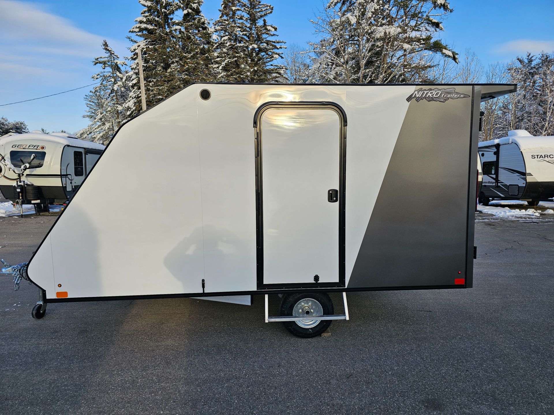 2024 Nitro Hybrid Snow Trailer - Black Diamond Package W/ Two Tone in Augusta, Maine - Photo 6