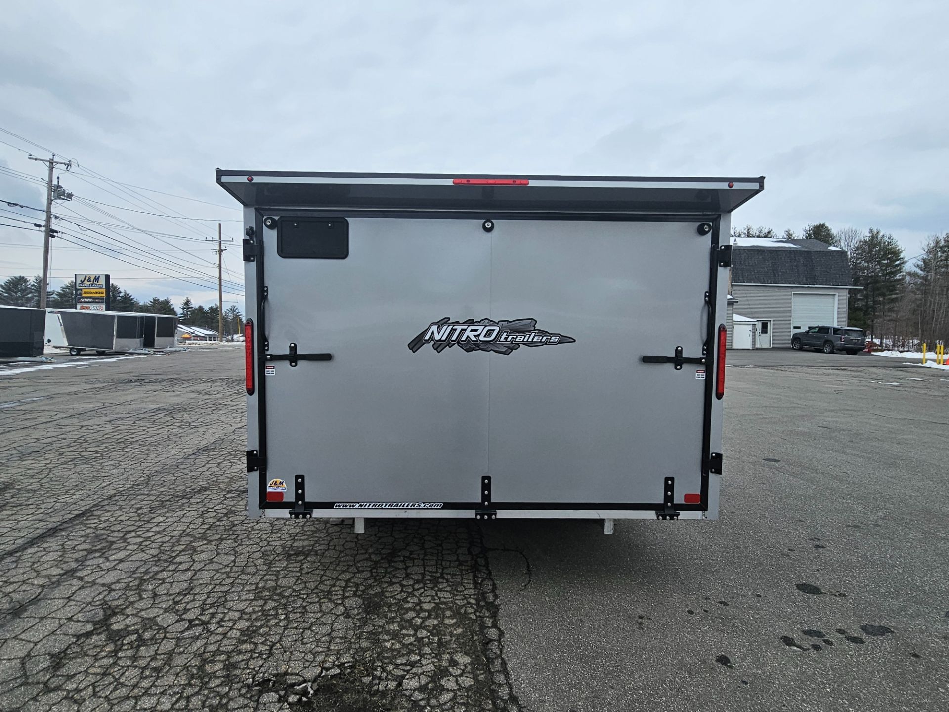 2024 Nitro Hybrid Snow Trailer - Black Diamond Package in Augusta, Maine - Photo 4
