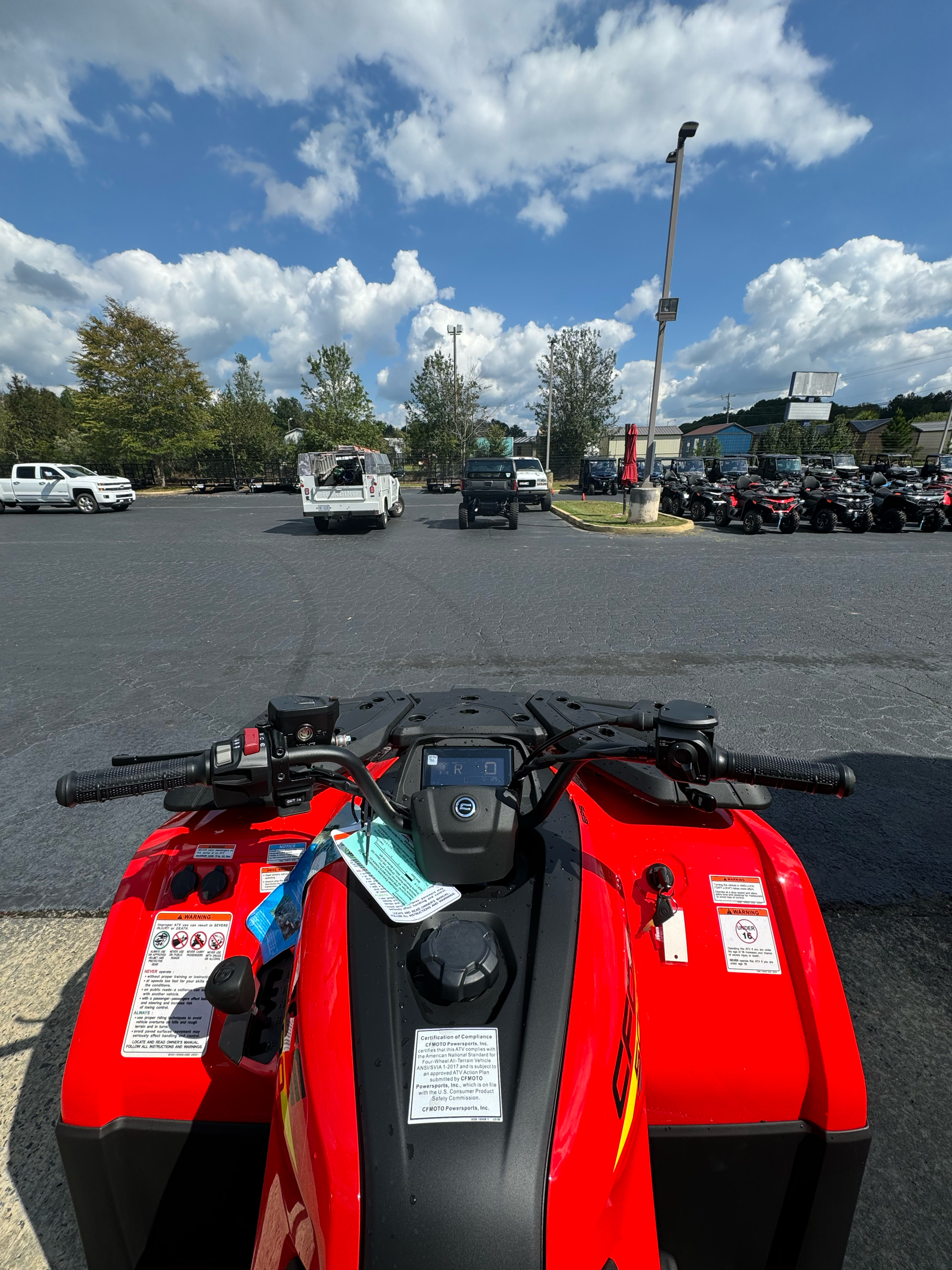 2025 CFMOTO CForce 500 in Lancaster, South Carolina - Photo 7