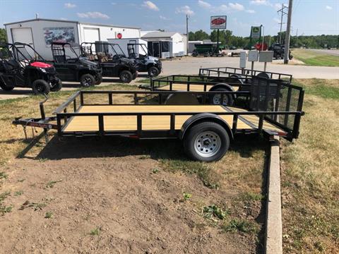 2023 WD trailer MFG  77x12 single axle trailer with dove tail in Sedalia, Missouri - Photo 1