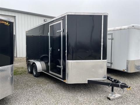 2022 Doolittle 7' x 16' Dual axle Enclosed trailer with ramp door in Sedalia, Missouri - Photo 1