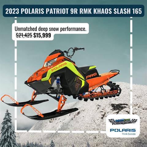 2023 Polaris Patriot 9R RMK KHAOS Slash 165 2.75 in. SC in Auburn, California
