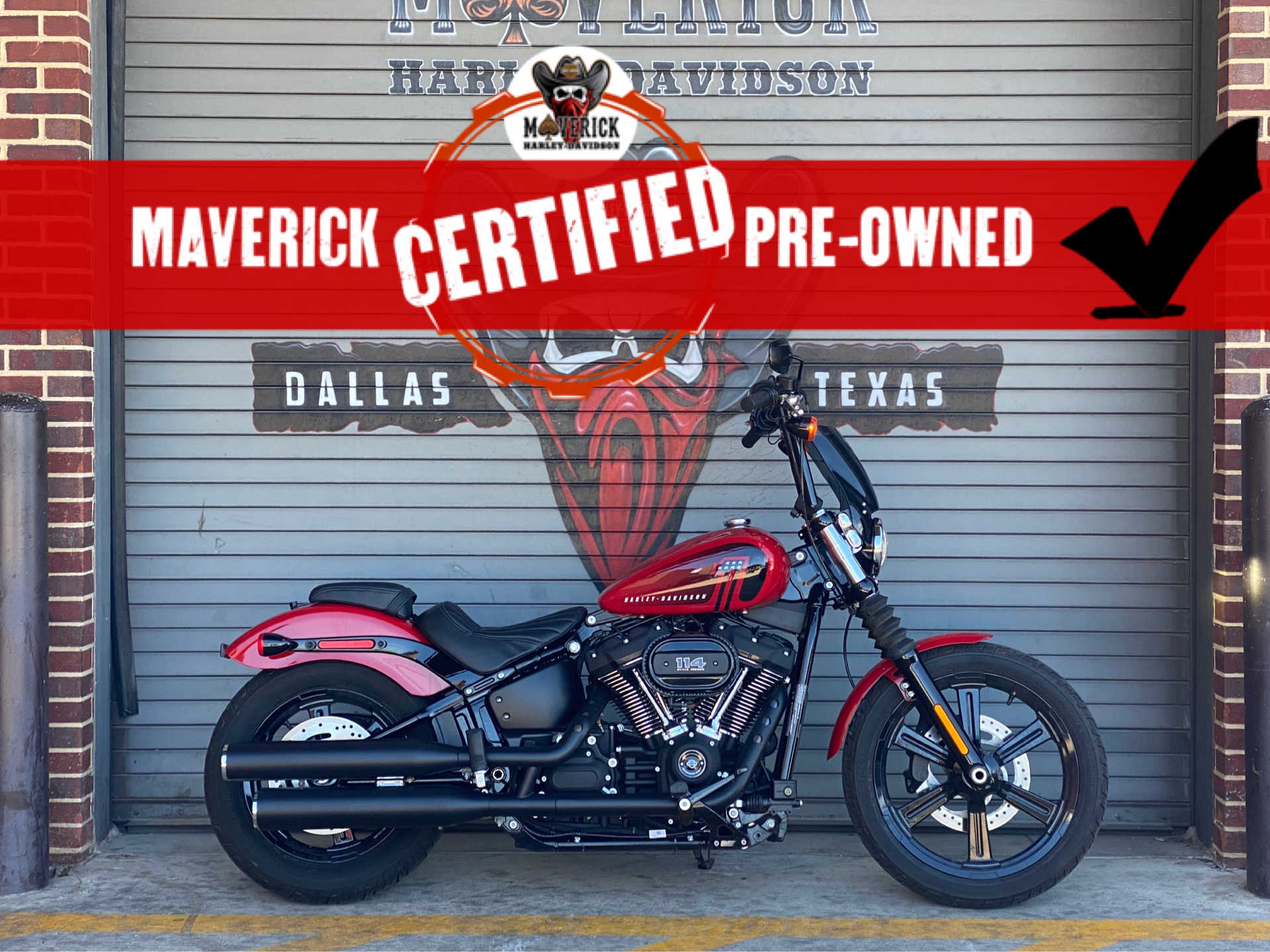 2022 Harley-Davidson Street Bob® 114 in Carrollton, Texas - Photo 1