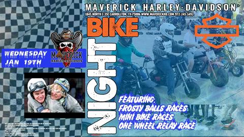 Bike Night featuring Frosty Balls Races!