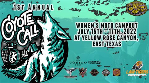 Coyote Call Women's Moto Campout