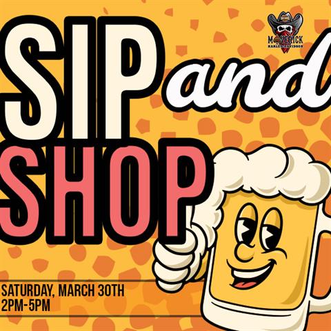 Sip and Shop Happy Hour