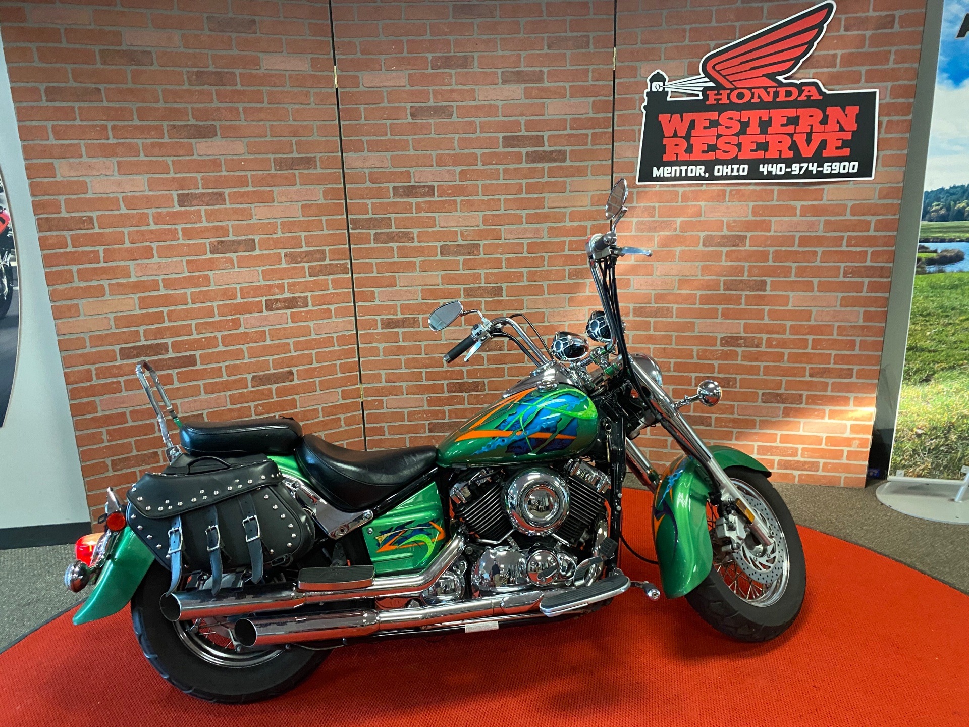 Used 2006 Yamaha V Star 650 Lime Green Motorcycles In Mentor Oh N A