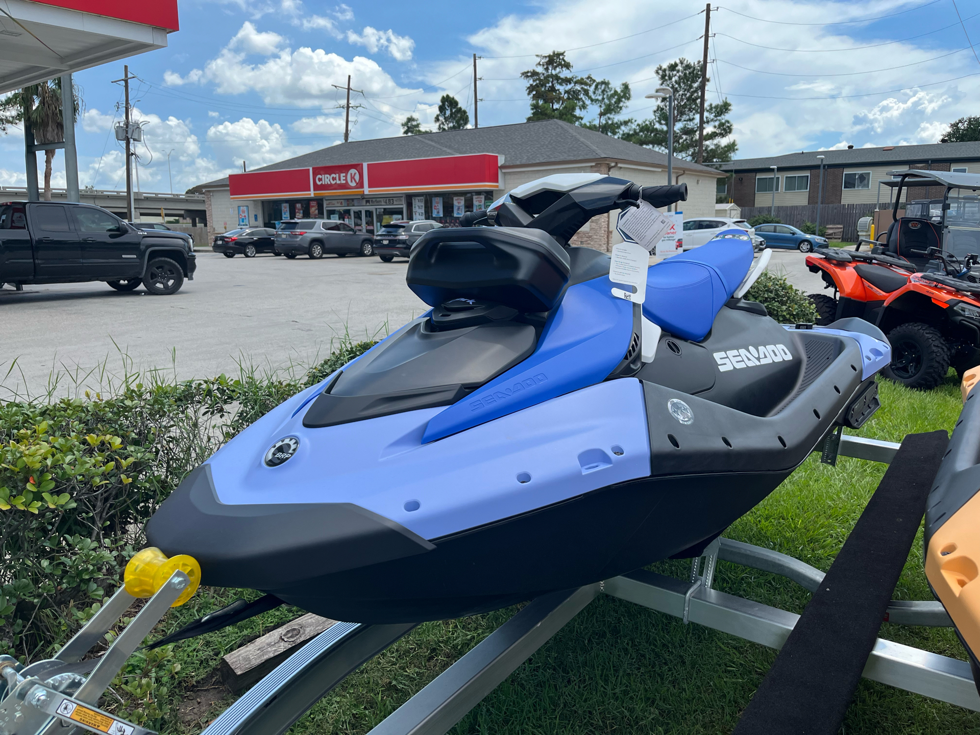 2024 Sea-Doo Spark 3up 90 hp iBR Convenience Package + Sound System in Kenner, Louisiana - Photo 3