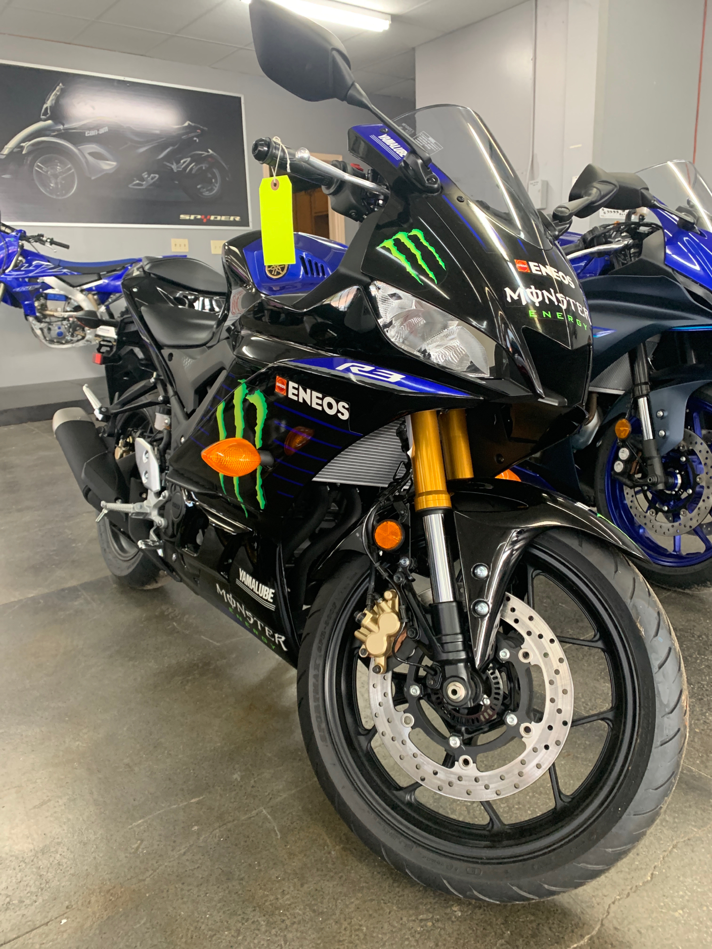 2021 Yamaha YZF-R3 Monster Energy Yamaha MotoGP Edition in Kenner, Louisiana - Photo 1