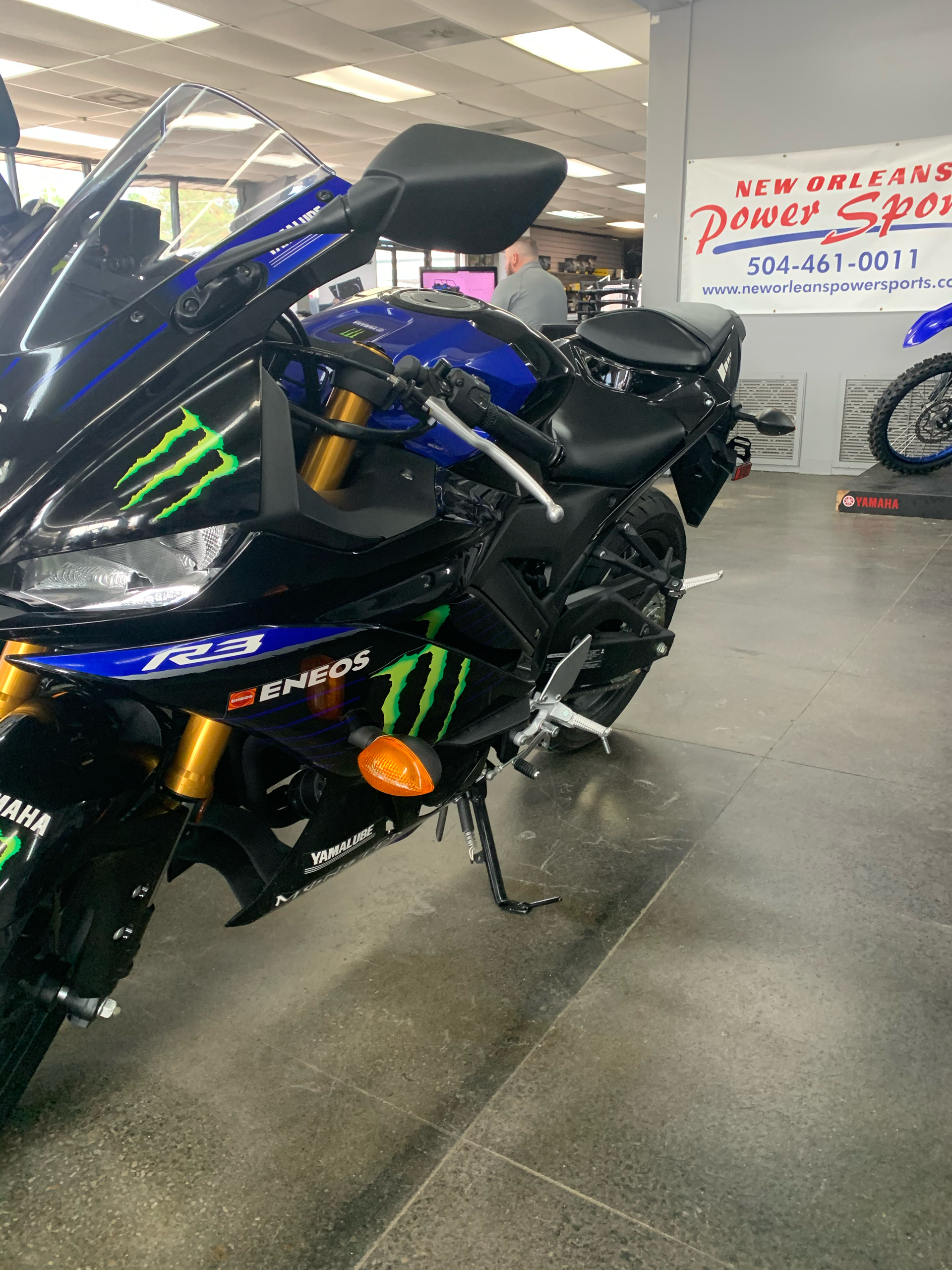 2021 Yamaha YZF-R3 Monster Energy Yamaha MotoGP Edition in Kenner, Louisiana - Photo 5
