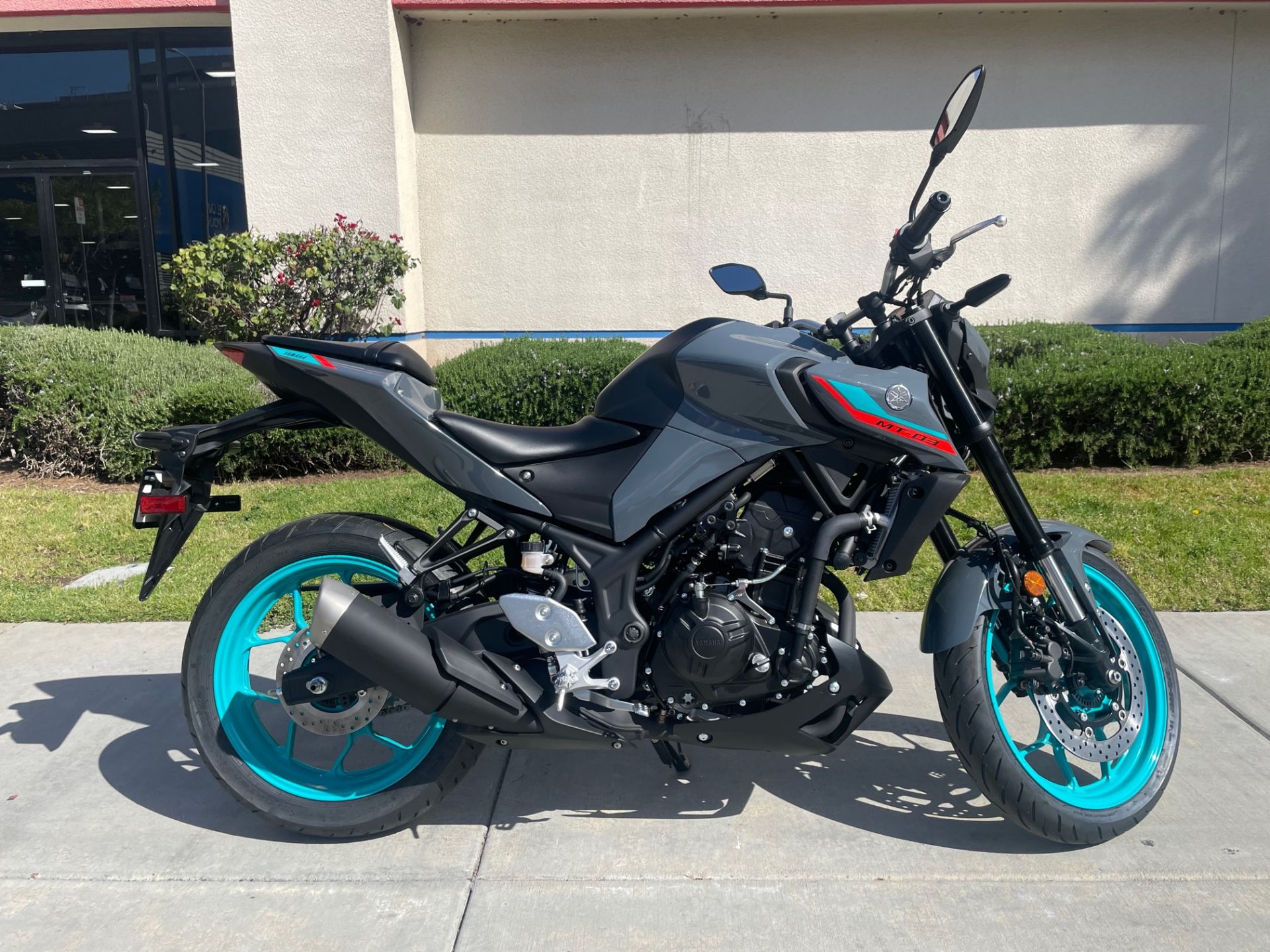 New 2023 Yamaha MT-03 Motorcycles in EL Cajon CA N/A Cyan Storm