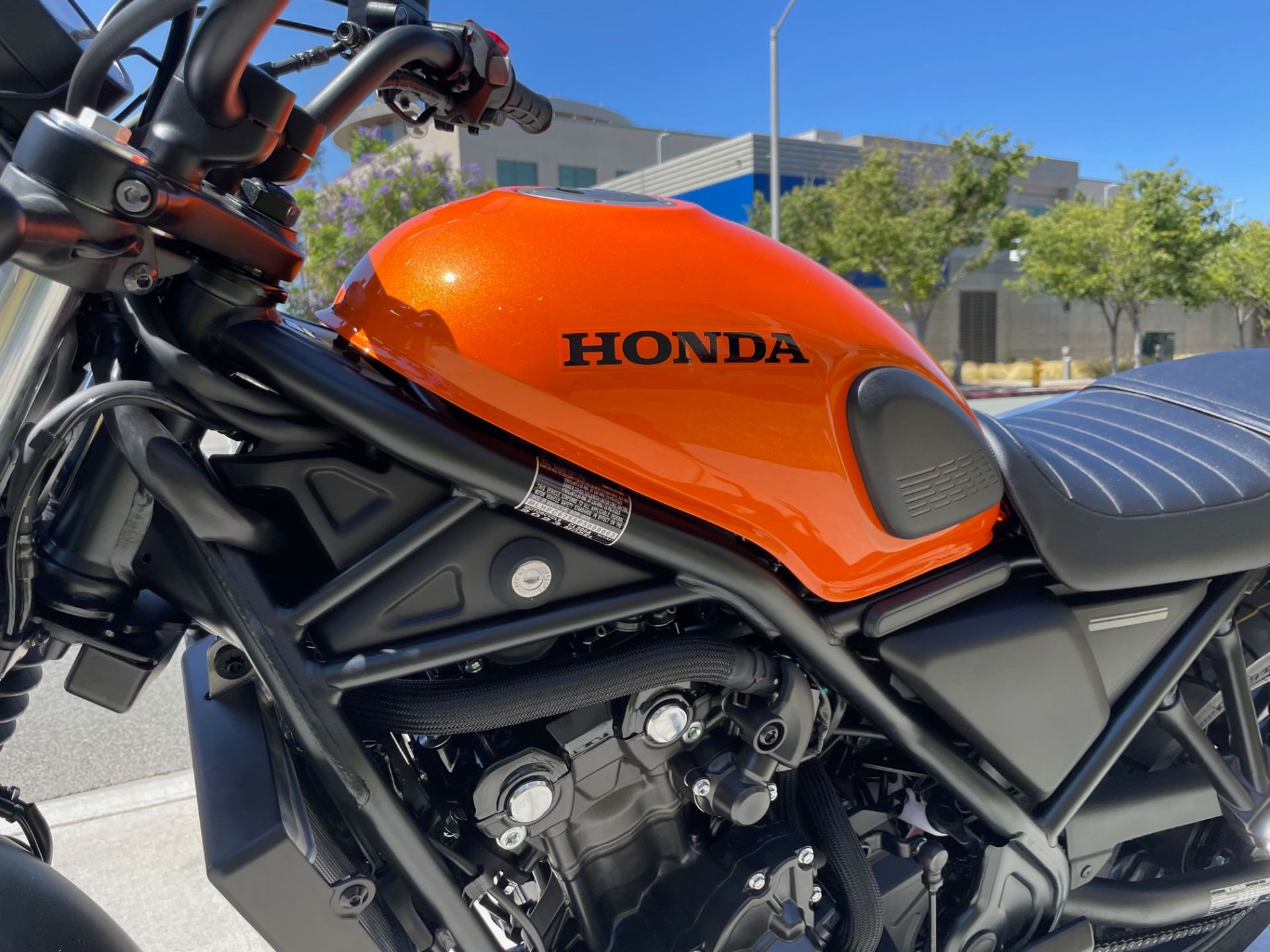 New 2023 Honda SCL500 | Motorcycles in EL Cajon CA | N/A Candy Orange