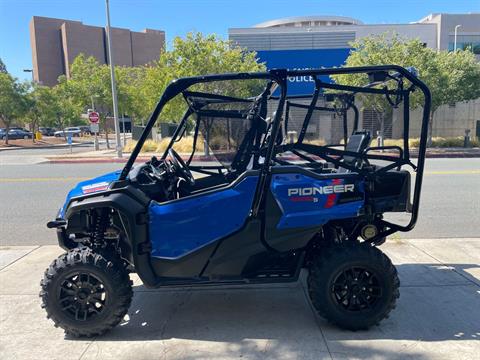 New 22 Honda Pioneer 1000 5 Deluxe Utility Vehicles In El Cajon Ca N A Reactor Blue