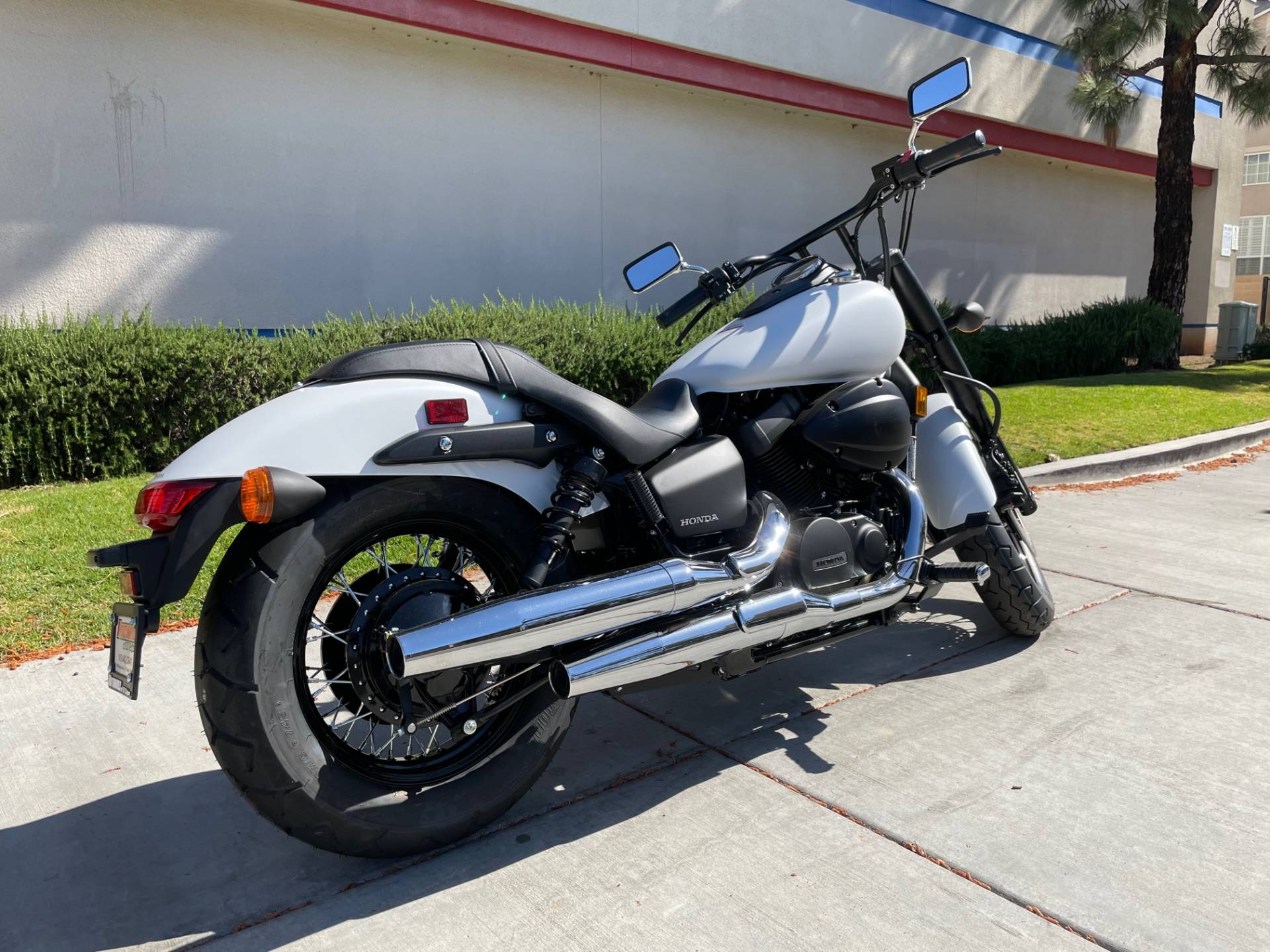 New Honda Shadow Phantom Motorcycles In El Cajon Ca N A Matte Pearl White