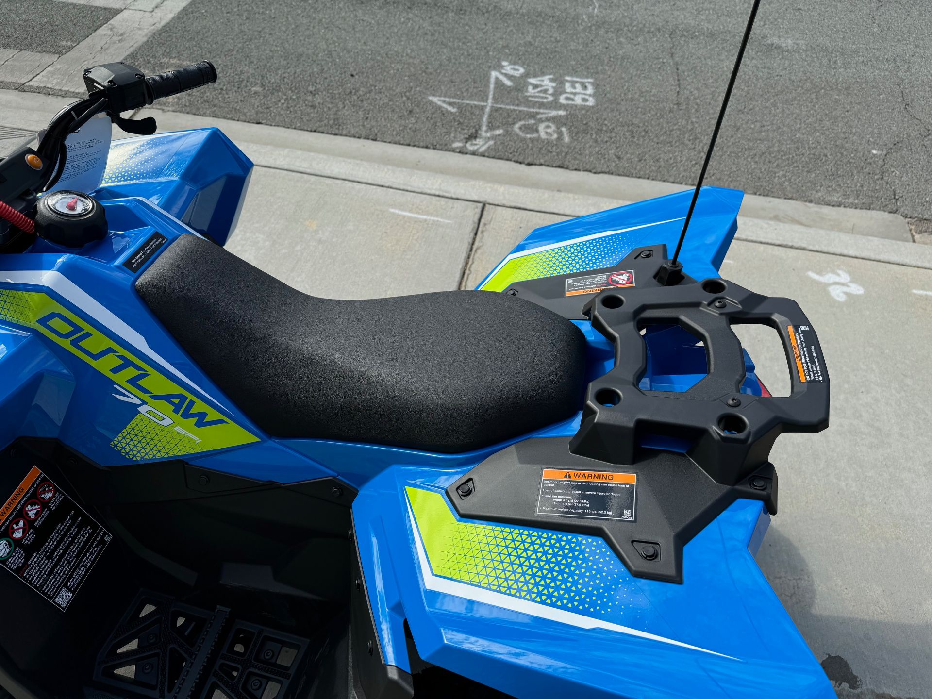 2024 Polaris Outlaw 70 EFI in EL Cajon, California - Photo 12