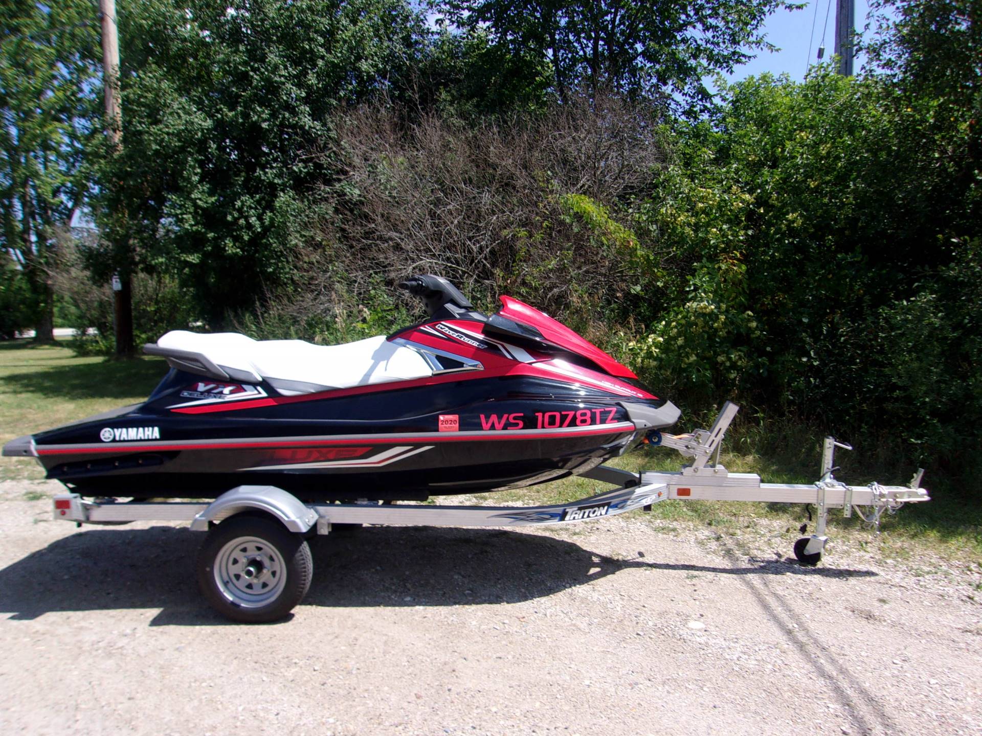 16 Yamaha Vx Deluxe For Sale Mukwonago Wi