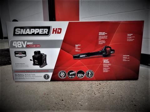 Snapper HD 48V Max Electric Cordless Leaf Blower (BL48K) in Lafayette, Indiana - Photo 2
