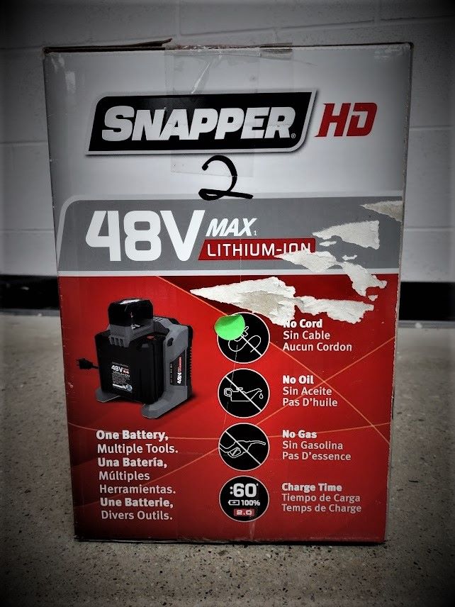 Snapper HD 48V Max Electric Cordless Leaf Blower (BL48K) in Lafayette, Indiana - Photo 5