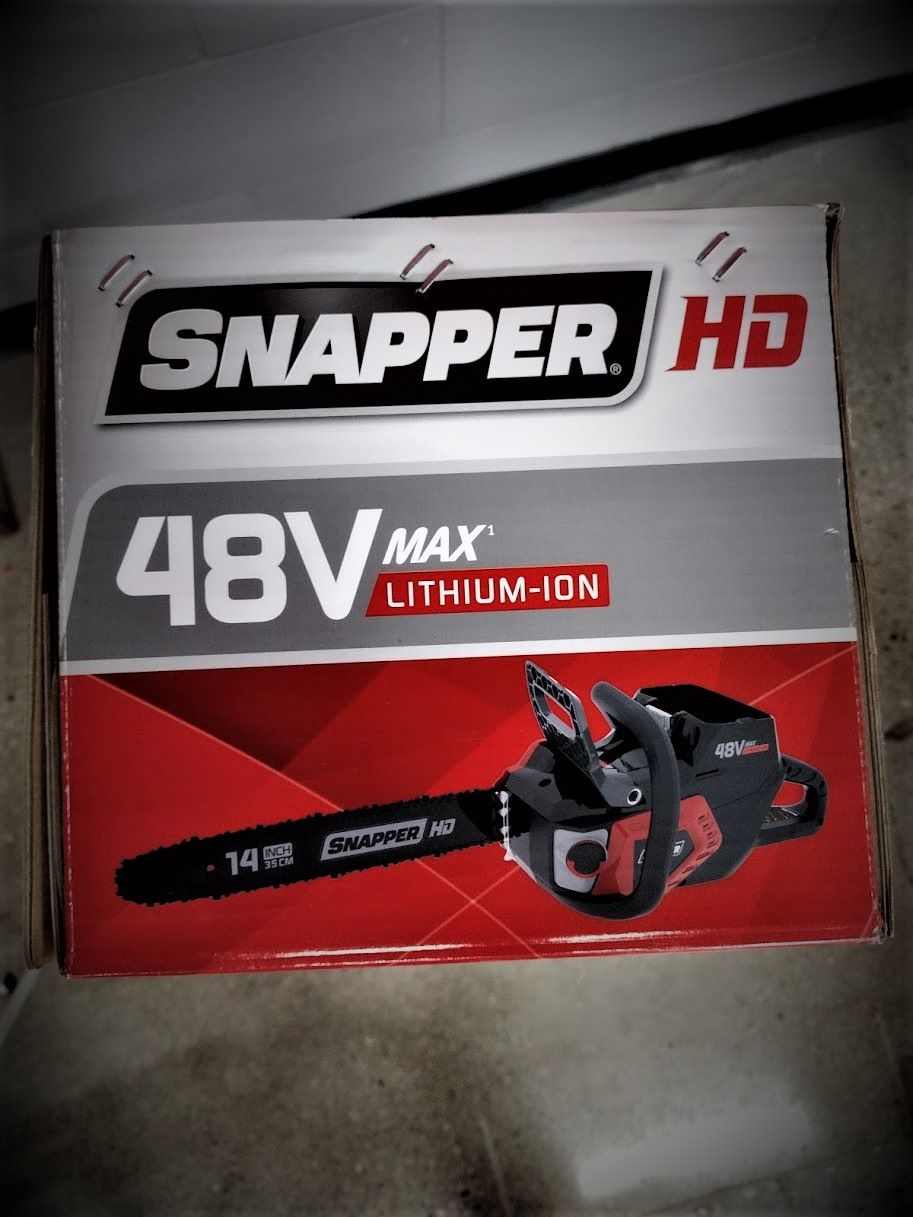 Snapper 48V Max Electric Chain Saw in Lafayette, Indiana - Photo 2