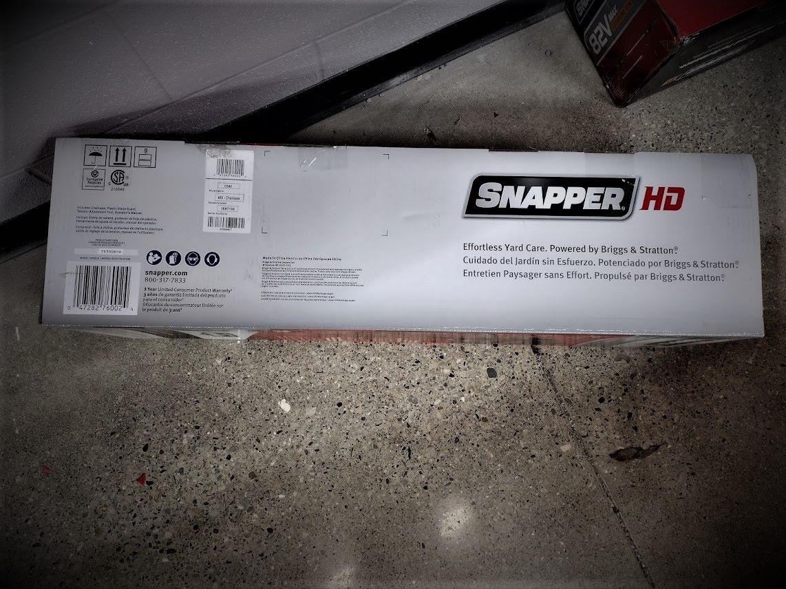 Snapper 48V Max Electric Chain Saw in Lafayette, Indiana - Photo 4