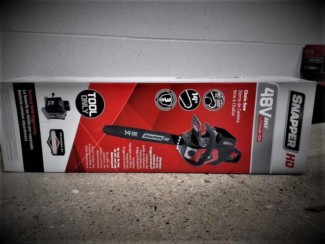 Snapper 48V Max Electric Chain Saw in Lafayette, Indiana - Photo 5