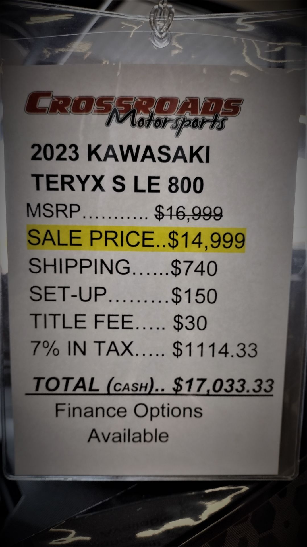 2023 Kawasaki Teryx S LE in Lafayette, Indiana - Photo 9
