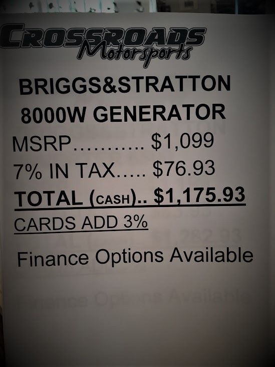 Briggs & Stratton 8000W GEN in Lafayette, Indiana - Photo 5