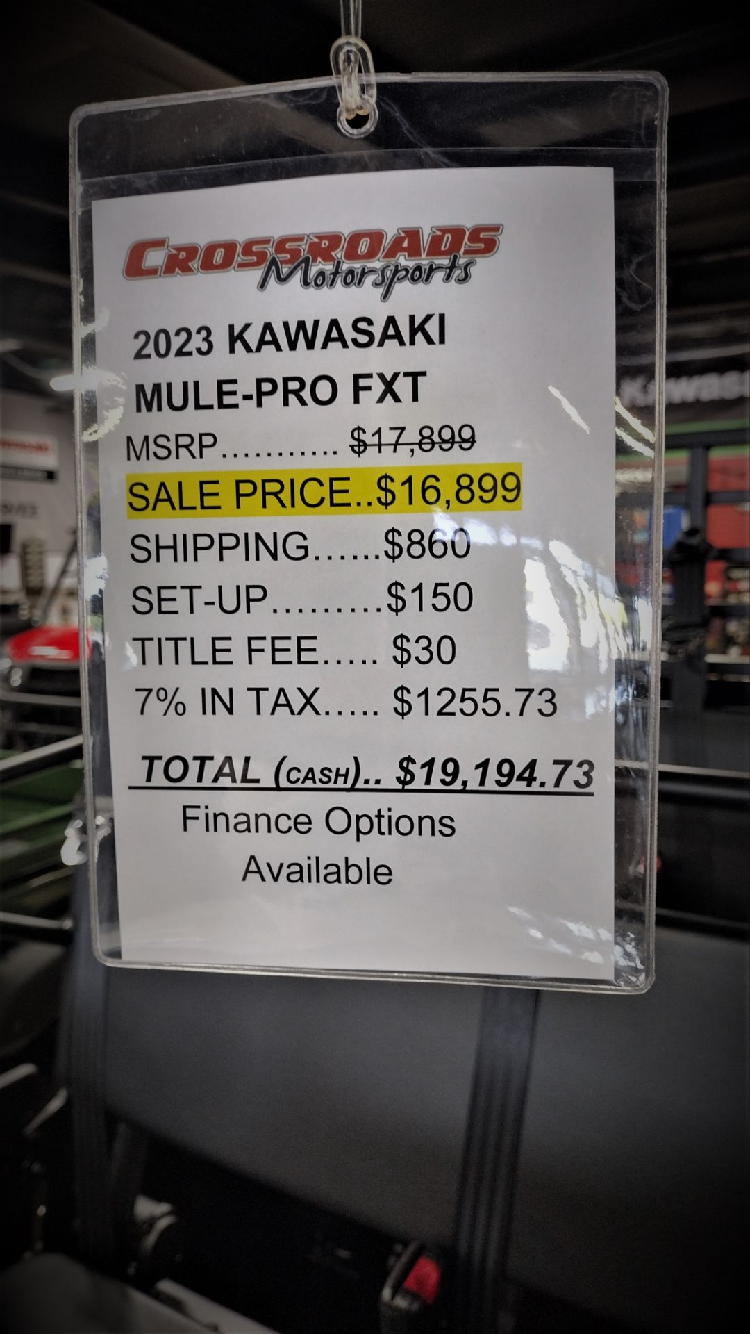 2023 Kawasaki Mule PRO-FXT EPS in Lafayette, Indiana - Photo 9