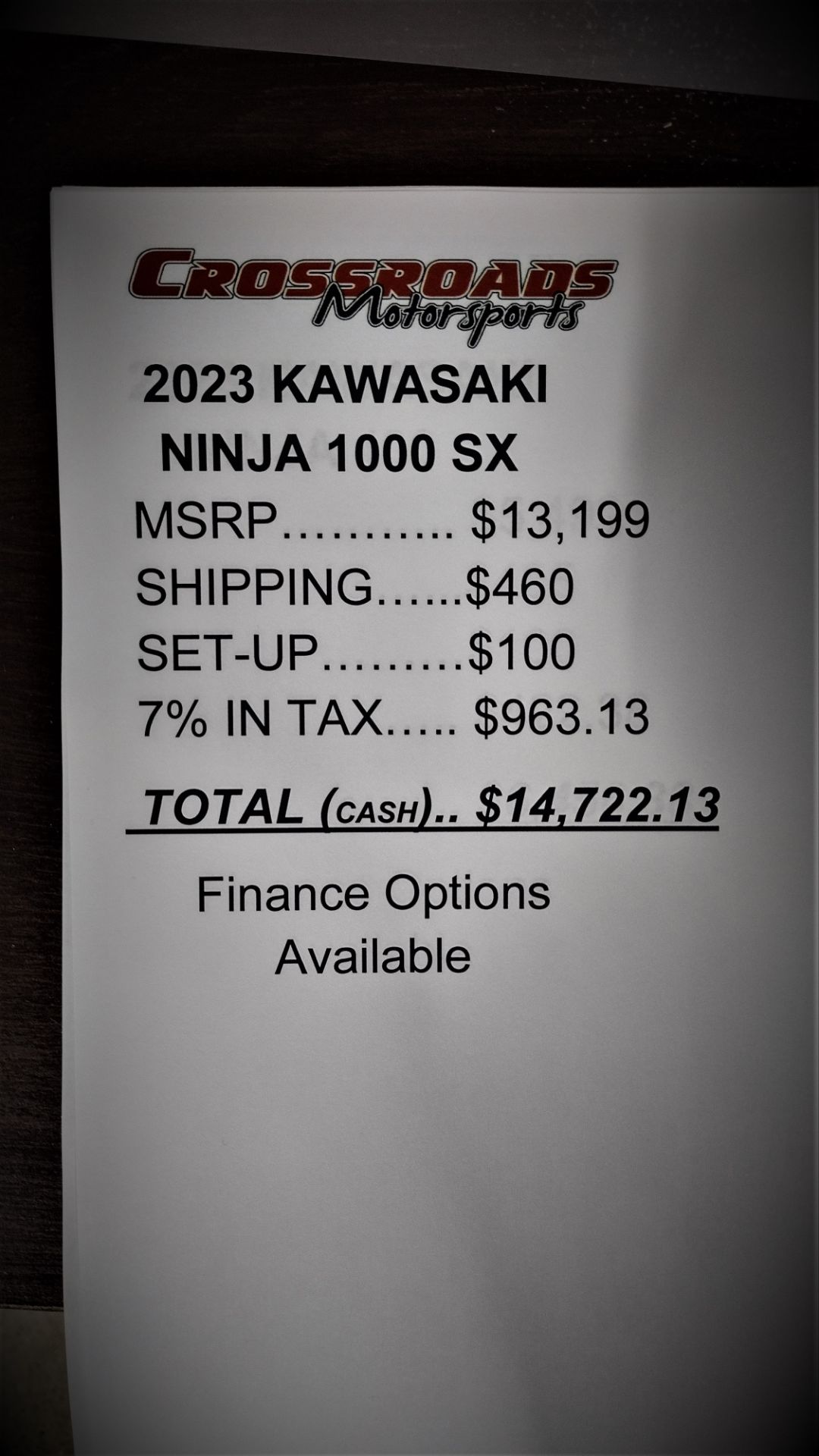 2023 Kawasaki Ninja 1000SX in Lafayette, Indiana - Photo 8