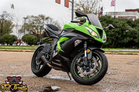 Used 2013 Kawasaki Ninja® ZX™-6R Lime Green / Metallic Spark Black