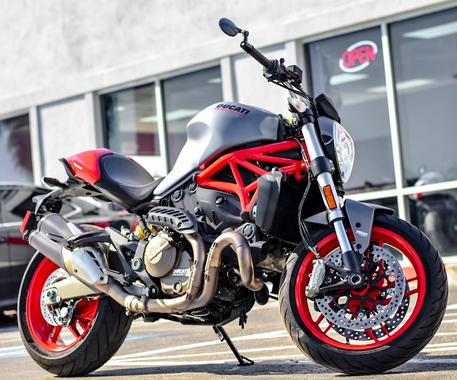 Used 17 Ducati Monster 1 Motorcycles In Houston Tx Stock Number 100u
