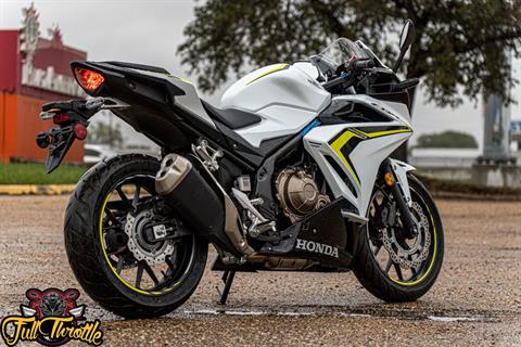2021 Honda CBR500R ABS in Houston, Texas - Photo 3