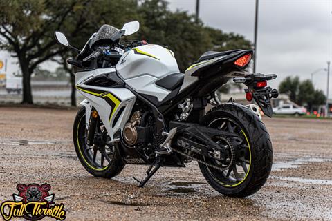 2021 Honda CBR500R ABS in Houston, Texas - Photo 5