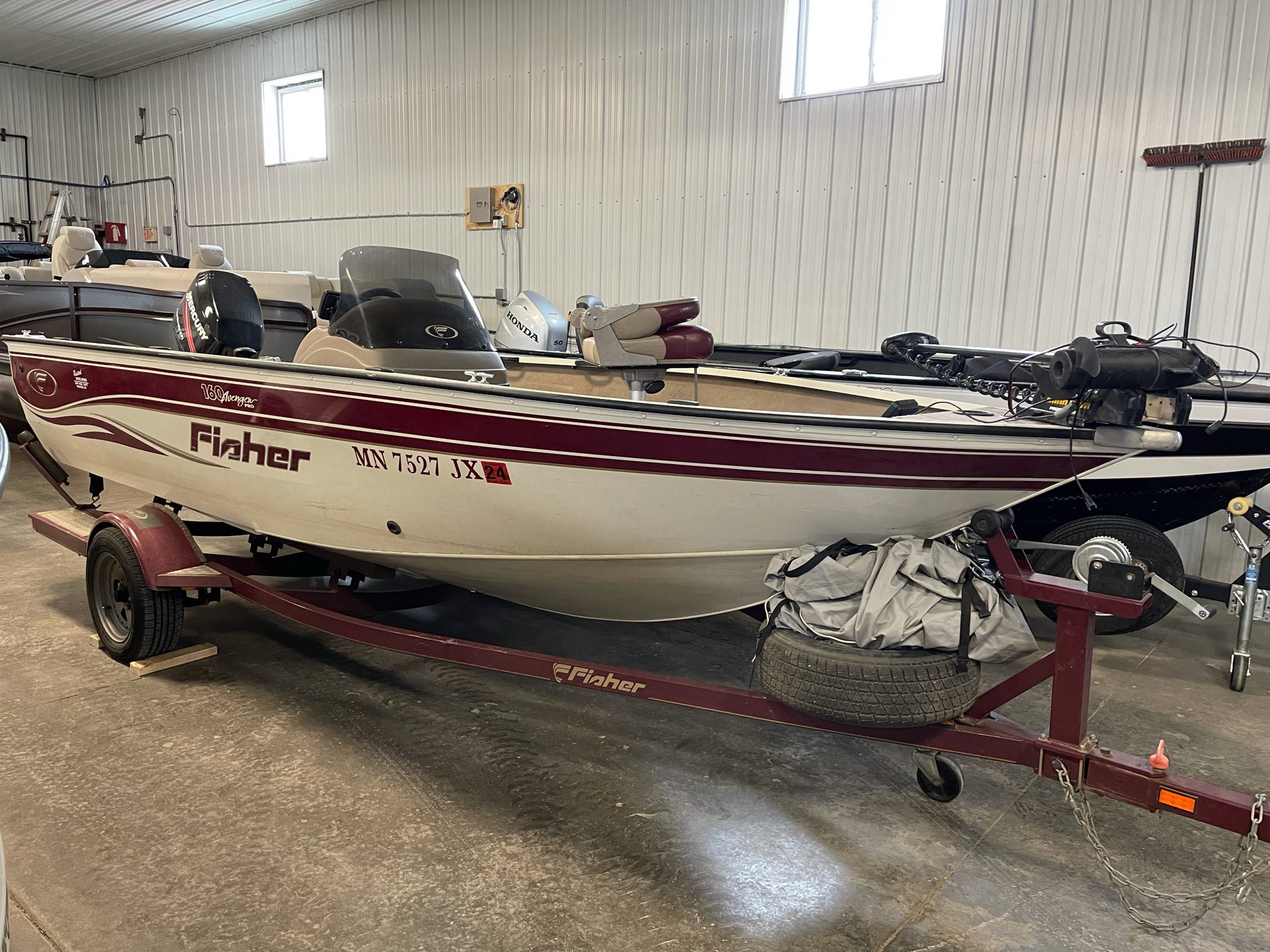 2003 Fisher 160 Pro Avenger SC in Albert Lea, Minnesota - Photo 1