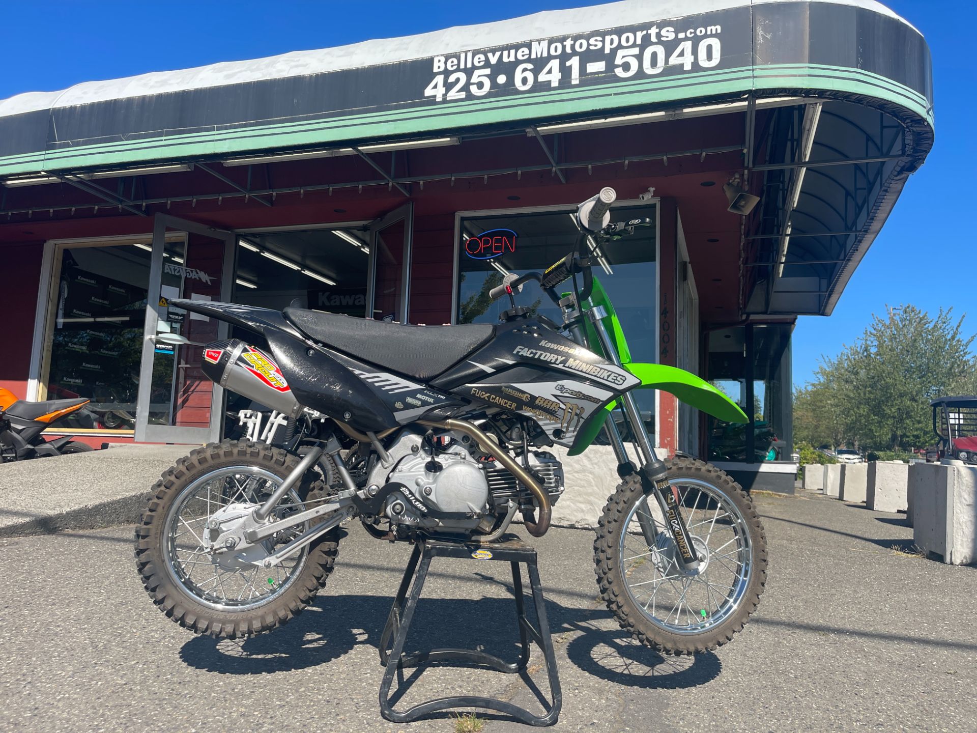 2019 Kawasaki KLX 110L in Bellevue, Washington - Photo 1